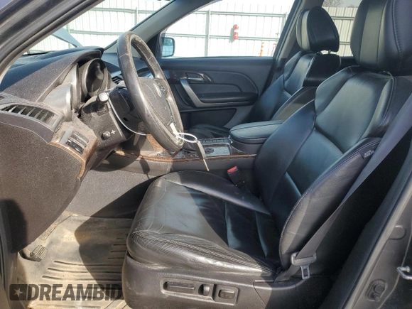 2012 Acura MDX Tech/Entertainment Pkg with VIN 2HNYD2H42CH527106, listed as a Copart auction lot 49253315 with 201,887 mi miles and Salvage Title. Bid and sale history available at carsss.com. Image 7.
