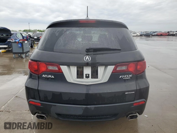 2010 Acura RDX with VIN 5J8TB1H27AA002893, listed as a Copart auction lot 51125455 with 149,291 mi miles and Salvage Title. Bid and sale history available at carsss.com. Image 6.