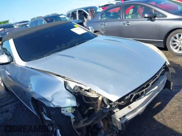 2012 Nissan 370Z Touring with VIN JN1AZ4FH4CM371189, listed as a IAAI auction lot 41088025 with 74,076 mi miles. Bid and sale history available at carsss.com. Image 6.