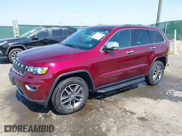 2018 Jeep Grand Cherokee Limited with VIN 1C4RJFBG9JC479827, listed as a IAAI auction lot 42002581 with 54,927 mi miles and . Bid and sale history available at DreamBid. Image 18.