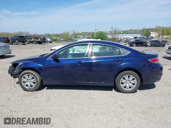 2010 Mazda 6 i Sport with VIN 1YVHZ8BH9A5M24754, listed as a IAAI auction lot 42103941 with 208,195 mi miles. Bid and sale history available at carsss.com. Image 13.