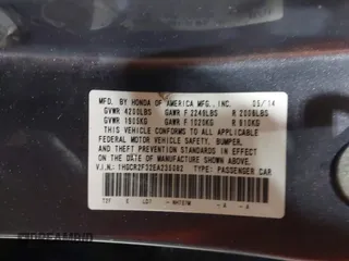 2014 Honda Accord LX z VIN 1HGCR2F32EA235082, wystawiony jako IAAI lot #42225758 z przebiegiem 132 832 mil mil oraz . Historia ofert i sprzedaży dostępna na DreamBid. Obrazek 9.