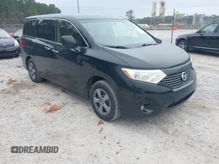 2016 Nissan Quest SV z VIN JN8AE2KP2G9153467, wystawiony jako IAAI lot #41796387 z przebiegiem 142 627 mil mil oraz . Historia ofert i sprzedaży dostępna na DreamBid. Obrazek 1.