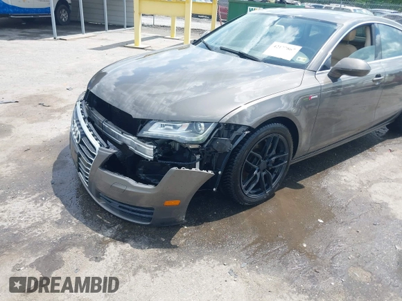 2012 Audi A7 Premium Plus with VIN WAUYGAFC1CN085666, listed as a IAAI auction lot 42177867 with 242,775 mi miles and . Bid and sale history available at DreamBid. Image 6.