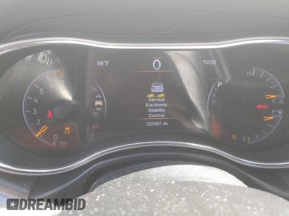 2016 Jeep Grand Cherokee Laredo with VIN 1C4RJEAG4GC500524, listed as a Copart auction lot 61613725 with 122,467 mi miles and Salvage title. Bid and sale history available at DreamBid. Image 9.