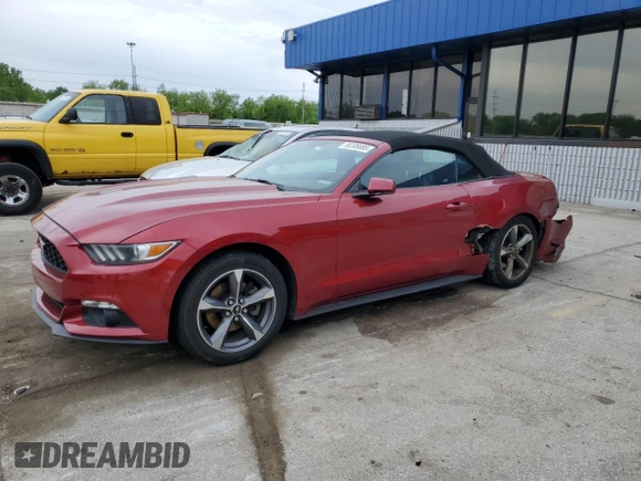 2016 Ford Mustang V6 with VIN 1FATP8EMXG5307648, listed as a Copart auction lot 58205885 with 97,283 mi miles and Clean title. Bid and sale history available at DreamBid. Image 1.