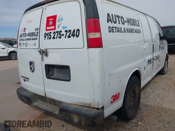 2011 Chevrolet Express Cargo z VIN 1GCSGAFX0B1134471, wystawiony jako IAAI lot #41508754 z przebiegiem 224 515 mil mil oraz . Historia ofert i sprzedaży dostępna na DreamBid. Obrazek 4.