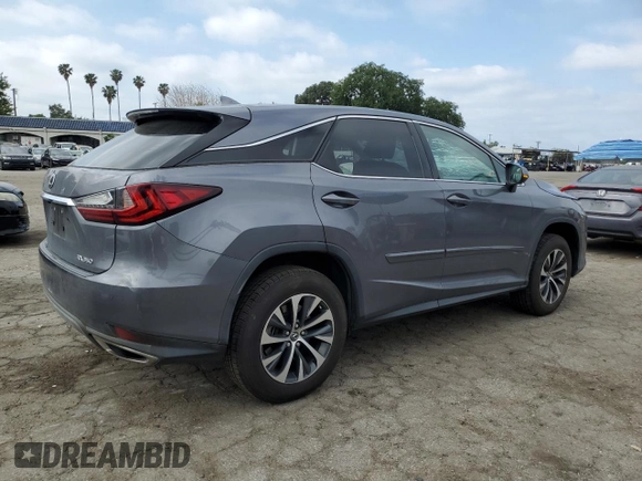 2020 Lexus RX 350 z VIN 2T2AZMAA0LC174391, wystawiony jako Copart lot #49818535 z przebiegiem 126 867 mil mil oraz Szkoda całkowita • Salvage title. Historia ofert i sprzedaży dostępna na DreamBid. Obrazek 3.