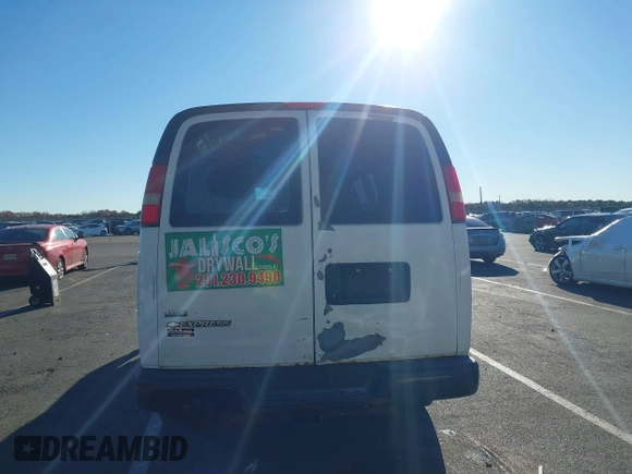 2010 Chevrolet Express Cargo with VIN 1GCZGFBG7A1107946, listed as a IAAI auction lot 40834732 with 247,844 mi miles and . Bid and sale history available at DreamBid. Image 16.
