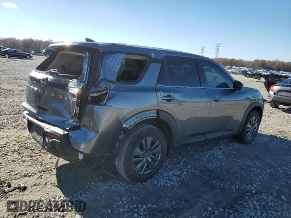 2024 Nissan Pathfinder S z VIN 5N1DR3AC1RC251201, wystawiony jako Copart lot #84238104 z przebiegiem 867 mil mil oraz Nie do naprawy • Non repairable. Historia ofert i sprzedaży dostępna na DreamBid. Obrazek 3.