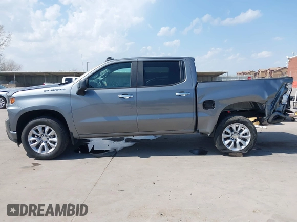 2020 Chevrolet Silverado 1500 Custom with VIN 3GCPWBEH0LG230256, listed as a IAAI auction lot 41883052 with 120,177 mi miles. Bid and sale history available at carsss.com. Image 14.