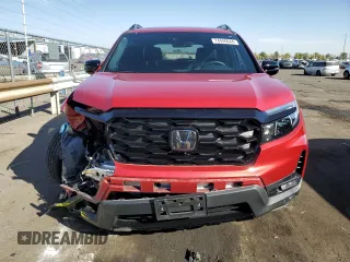 2023 Honda Passport Elite with VIN 5FNYF8H04PB031669, listed as a Copart auction lot 74446844 with 8,029 mi miles and Salvage Title. Bid and sale history available at carsss.com. Image 5.