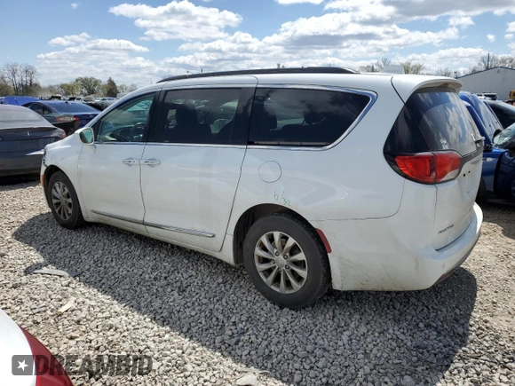 2017 Chrysler Pacifica Touring L with VIN 2C4RC1BG4HR821229, listed as a Copart auction lot 53313955 with 151,475 mi miles and Salvage Title. Bid and sale history available at DreamBid. Image 2.