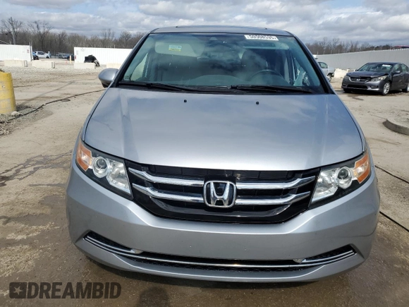2016 Honda Odyssey EX-L with VIN 5FNRL5H65GB117587, listed as a Copart auction lot 50508535 with 105,001 mi miles and Salvage Title. Bid and sale history available at DreamBid. Image 5.