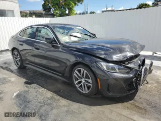 2025 BMW 4 Series 430i with VIN WBA23FB07SFT88521, listed as a Copart auction lot 50945765 with 0 mi miles and Clean Title. Bid and sale history available at carsss.com. Image 4.