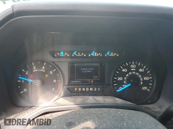 2016 Ford F-150 XLT with VIN 1FTEW1EP7GFC66414, listed as a Copart auction lot 59376045 with 134,283 mi miles and Clean title. Bid and sale history available at DreamBid. Image 9.