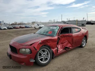 2006 Dodge Charger with VIN 2B3KA43G06H305039, listed as a Copart auction lot 50695715 with 0 mi miles and Salvage Title. Bid and sale history available at carsss.com. Image 1.