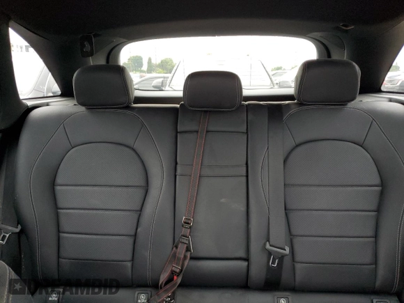 2020 Mercedes-Benz GLC 300 with VIN W1N0G8DB4LF802826, listed as a Copart auction lot 66197315 with 59,211 mi miles and Salvage title. Bid and sale history available at DreamBid. Image 10.