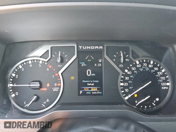 2023 Toyota Tundra SR5 with VIN 5TFLA5DB9PX101557, listed as a Copart auction lot 60339305 with 66,639 mi miles and Clean title. Bid and sale history available at DreamBid. Image 9.