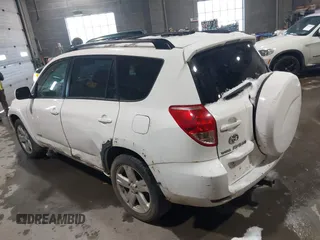 2007 Toyota RAV4 Sport with VIN JTMBK32V676013209, listed as a IAAI auction lot 41404158 with 190,052 mi miles. Bid and sale history available at carsss.com. Image 3.