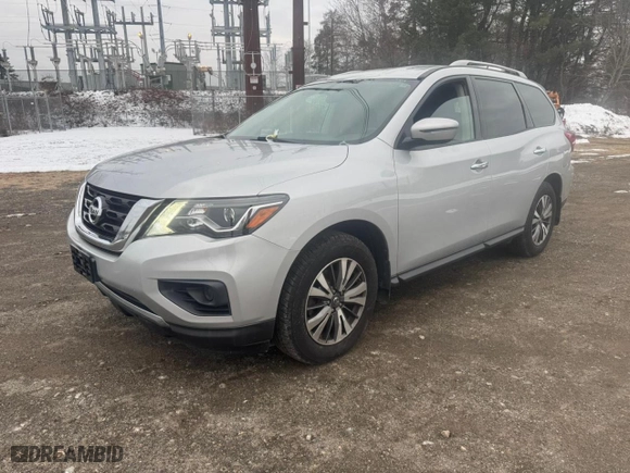 2018 Nissan Pathfinder SL with VIN 5N1DR2MM6JC608990, listed as a Copart auction lot 88999715 with 76,438 mi miles and Clean Title. Bid and sale history available at carsss.com. Image 2.