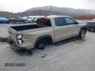 2024 Chevrolet Colorado 4WD Z71 with VIN 1GCPTDEK4R1247018, listed as a IAAI auction lot 41887241 with 1,333 mi miles. Bid and sale history available at carsss.com. Image 4.