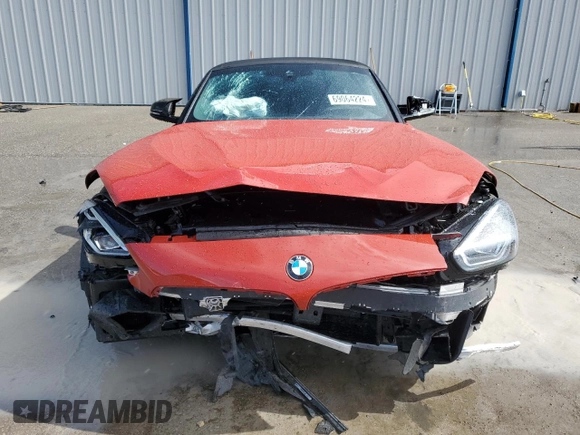2020 BMW Z4 sDriveM40i z VIN WBAHF9C04LWW85362, wystawiony jako Copart lot #69064224 z przebiegiem Nie podano mil oraz Szkoda całkowita • Salvage title. Historia ofert i sprzedaży dostępna na DreamBid. Obrazek 5.