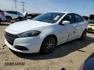 2016 Dodge Dart SE with VIN 1C3CDFAAXGD533654, listed as a Copart auction lot 52884665 with 175,091 mi miles and Salvage Title. Bid and sale history available at carsss.com. Image 1.