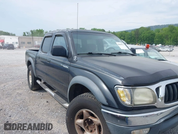 2001 Toyota Tacoma PreRunner with VIN 5TEGN92N61Z762988, listed as a IAAI auction lot 42020121 with 267,911 mi miles. Bid and sale history available at carsss.com. Image 1.