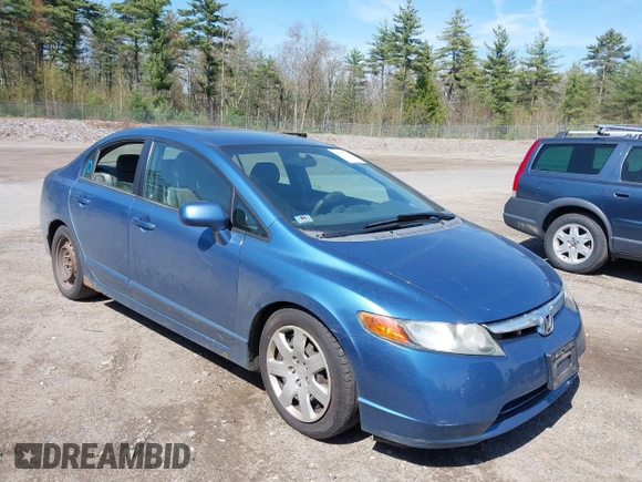2006 Honda Civic LX z VIN 1HGFA16536L116964, wystawiony jako IAAI lot #42166701 z przebiegiem 276 970 mil mil oraz . Historia ofert i sprzedaży dostępna na DreamBid. Obrazek 1.