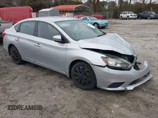 2016 Nissan Sentra S with VIN 3N1AB7AP5GY320999, listed as a IAAI auction lot 41386425 with 169,855 mi miles and . Bid and sale history available at DreamBid. Image 1.