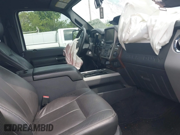 2015 Ford F-250 Lariat with VIN 1FT7W2B6XFEB03755, listed as a IAAI auction lot 42147048 with 100,239 mi miles and . Bid and sale history available at DreamBid. Image 5.
