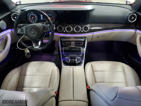2017 Mercedes-Benz E-Class E 300 Luxury with VIN WDDZF4KB4HA162236, listed as a Copart auction lot 52785955 with 175,641 mi miles and Clean Title. Bid and sale history available at carsss.com. Image 8.