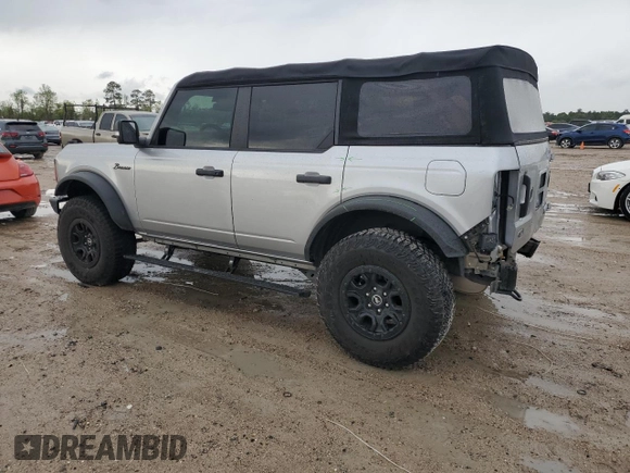 2022 Ford Bronco with VIN 1FMEE5DP0NLA72068, listed as a Copart auction lot 50737275 with 26,328 mi miles and Salvage Title. Bid and sale history available at carsss.com. Image 2.
