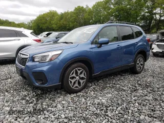 2021 Subaru Forester Premium z VIN JF2SKAJC6MH459088, wystawiony jako Copart lot #58326005 z przebiegiem 57 652 mil mil oraz Szkoda całkowita • Salvage title. Historia ofert i sprzedaży dostępna na DreamBid. Obrazek 1.