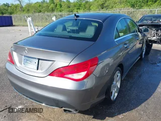 2015 Mercedes-Benz CLA 250 with VIN WDDSJ4EB1FN247908, listed as a IAAI auction lot 41992660 with 56,959 mi miles and . Bid and sale history available at DreamBid. Image 4.