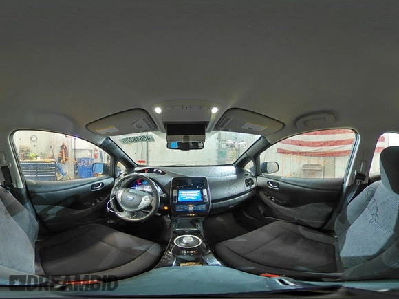 2013 Nissan LEAF SV with VIN 1N4AZ0CP3DC421675, listed as a Copart auction lot 45648375 with 40,437 mi miles and Salvage Title. Bid and sale history available at carsss.com. Image 12.