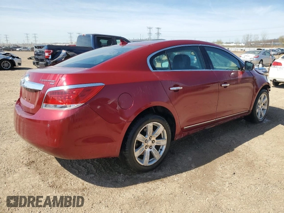 2011 Buick LaCrosse CXL with VIN 1G4GC5ED8BF211036, listed as a Copart auction lot 53132995 with 219,697 mi miles and Salvage Title. Bid and sale history available at DreamBid. Image 3.