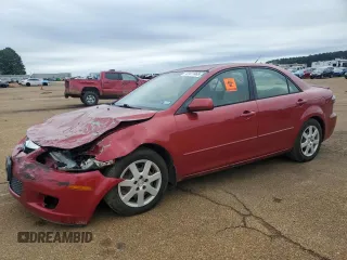 2006 Mazda 6 i with VIN 1YVFP80C565M57679, listed as a Copart auction lot 47411465 with 241,260 mi miles and Salvage Title. Bid and sale history available at carsss.com. Image 1.