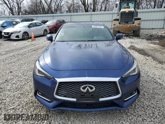2017 Infiniti Q60 Sport with VIN JN1EV7EL2HM553050, listed as a Copart auction lot 52881355 with 89,931 mi miles and Salvage Title. Bid and sale history available at DreamBid. Image 5.
