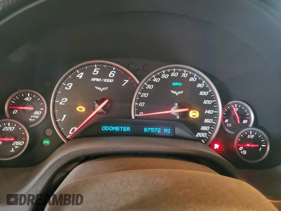 2009 Chevrolet Corvette w/2LT with VIN 1G1YY26W795104710, listed as a Copart auction lot 51946685 with 87,572 mi miles and Salvage Title. Bid and sale history available at carsss.com. Image 9.