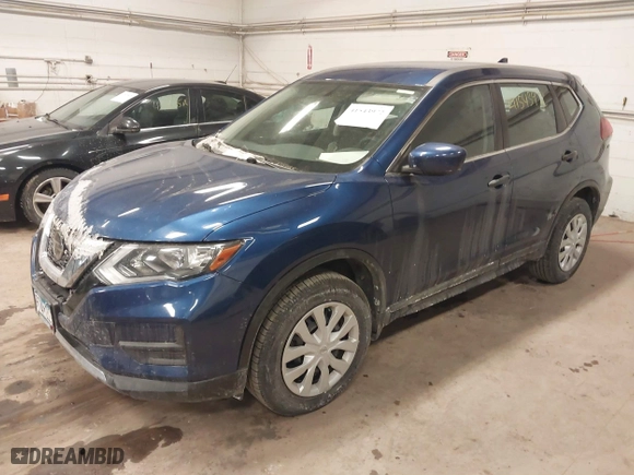 2018 Nissan Rogue S with VIN 5N1AT2MV1JC758356, listed as a IAAI auction lot 41543972 with 43,659 mi miles. Bid and sale history available at carsss.com. Image 2.