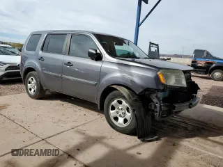 2015 Honda Pilot LX with VIN 5FNYF3H28FB021648, listed as a Copart auction lot 49292675 with 118,841 mi miles and Salvage Title. Bid and sale history available at carsss.com. Image 4.