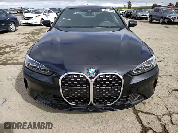 2023 BMW 4 Series 430i with VIN WBA53AP04PCM27891, listed as a Copart auction lot 44820863 with 119 mi miles and . Bid and sale history available at DreamBid. Image 11.