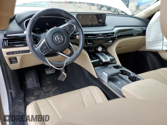 2022 Acura MDX w/Technology Package with VIN 5J8YE1H43NL026066, listed as a Copart auction lot 44400765 with 31,392 mi miles and Salvage Title. Bid and sale history available at carsss.com. Image 8.