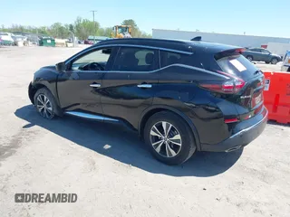 2020 Nissan Murano SV with VIN 5N1AZ2BS0LN103202, listed as a IAAI auction lot 41992288 with 73,396 mi miles and . Bid and sale history available at DreamBid. Image 3.