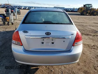 2008 Kia Spectra EX with VIN KNAFE121685507522, listed as a Copart auction lot 57908235 with 143,894 mi miles and Salvage title. Bid and sale history available at DreamBid. Image 6.
