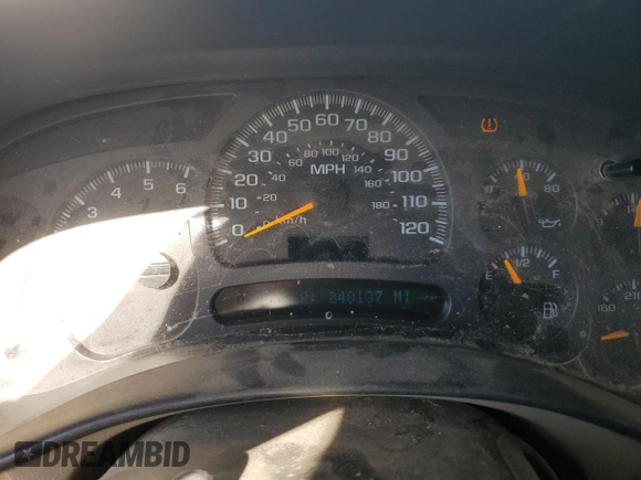 2005 Chevrolet Suburban LS with VIN 3GNFK16Z15G176484, listed as a Copart auction lot 74426024 with 248,137 mi miles and Salvage Title. Bid and sale history available at carsss.com. Image 9.