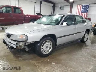2001 Chevrolet Impala with VIN 2G1WF55E719350817, listed as a Copart auction lot 43957165 with 191,323 mi miles and Salvage Title. Bid and sale history available at carsss.com. Image 1.