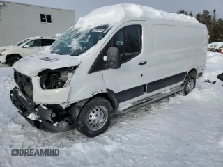 2023 Ford Transit Cargo with VIN 1FTBR2Y88PKA44993, listed as a Copart auction lot 41874635 with 21,745 mi miles and Clean Title. Bid and sale history available at DreamBid. Image 1.